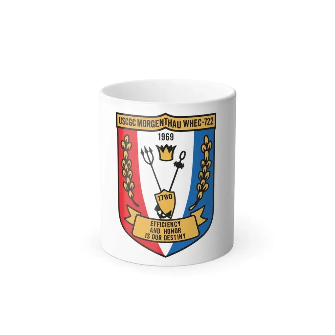 USCGC Morgentthau Whec 722 (U.S. Coast Guard) Color Changing Coffee Mug 11oz - Go Mug Yourself