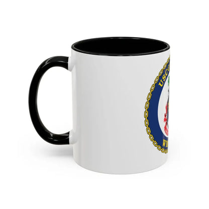 USCGC Munro WMSL   755 (U.S. Coast Guard) Accent Coffee Mug - Go Mug Yourself