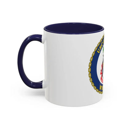 USCGC Munro WMSL   755 (U.S. Coast Guard) Accent Coffee Mug - Go Mug Yourself