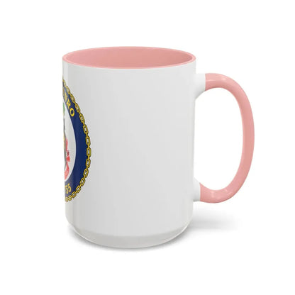USCGC Munro WMSL   755 (U.S. Coast Guard) Accent Coffee Mug - Go Mug Yourself
