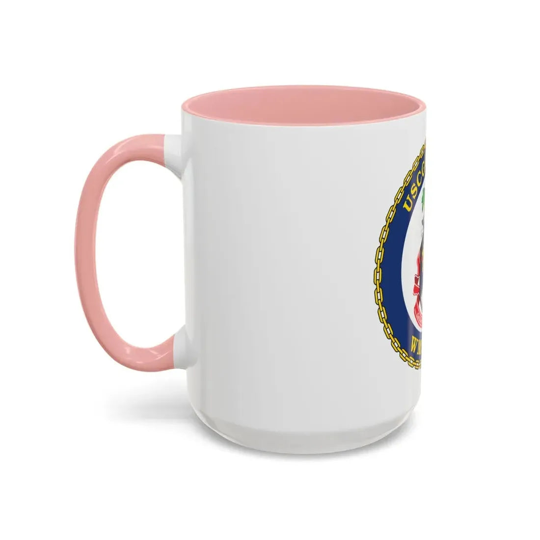 USCGC Munro WMSL   755 (U.S. Coast Guard) Accent Coffee Mug - Go Mug Yourself
