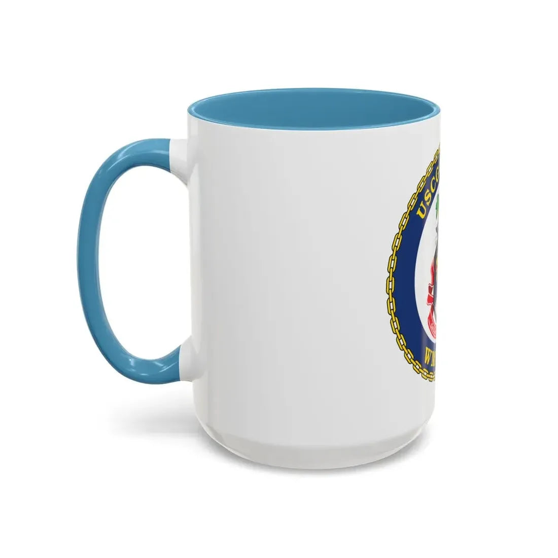 USCGC Munro WMSL   755 (U.S. Coast Guard) Accent Coffee Mug - Go Mug Yourself