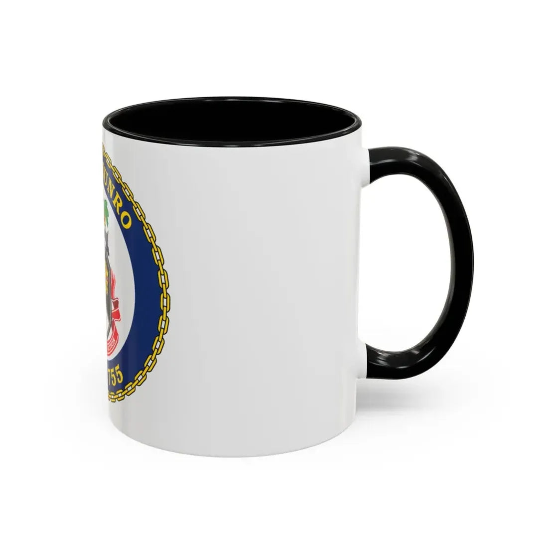 USCGC Munro WMSL   755 (U.S. Coast Guard) Accent Coffee Mug - Go Mug Yourself