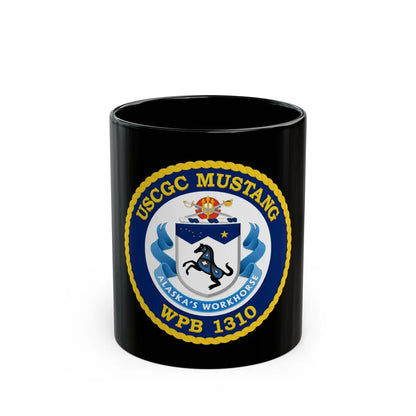 USCGC Mustang WPB 1310 (U.S. Coast Guard) Black Coffee Mug-11oz-Go Mug Yourself