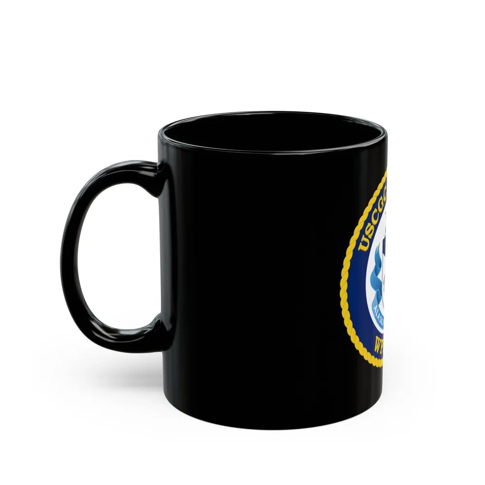 USCGC Mustang WPB 1310 (U.S. Coast Guard) Black Coffee Mug-Go Mug Yourself