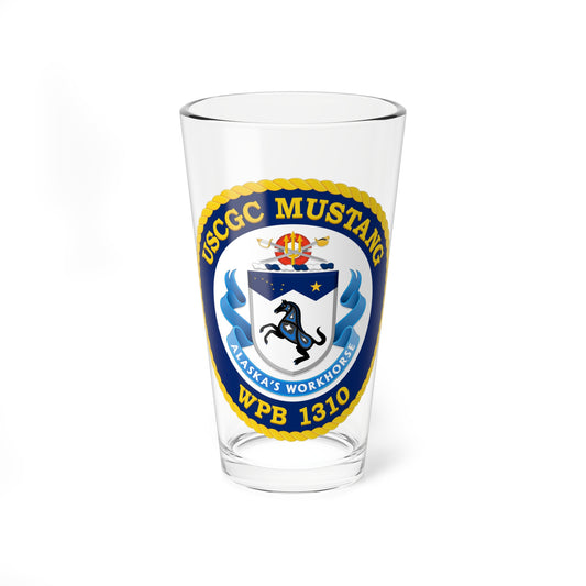 USCGC Mustang WPB 1310 (U.S. Coast Guard) Pint Glass 16oz-16oz-Go Mug Yourself