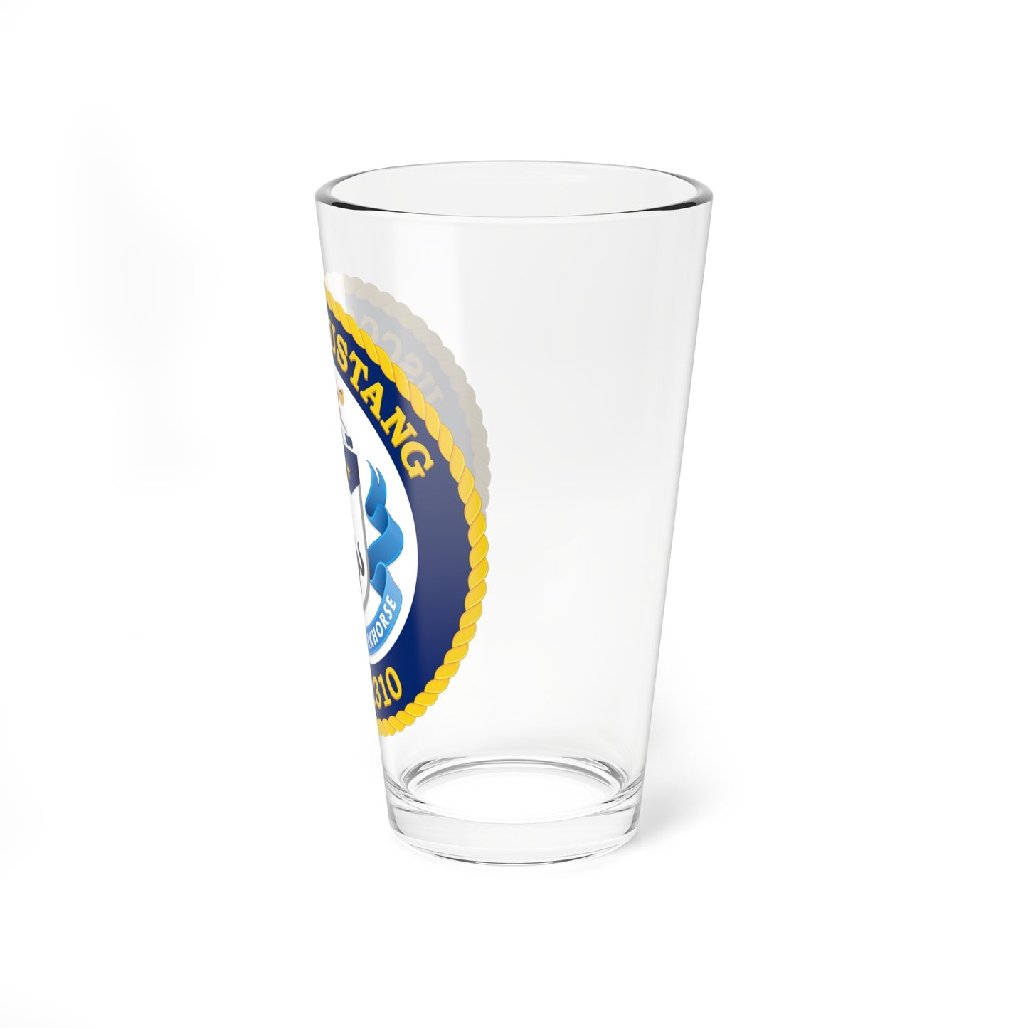 USCGC Mustang WPB 1310 (U.S. Coast Guard) Pint Glass 16oz-Go Mug Yourself