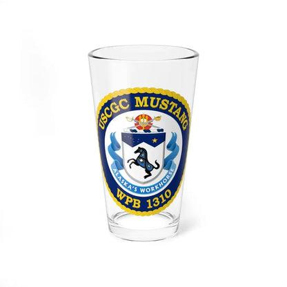 USCGC Mustang WPB 1310 (U.S. Coast Guard) Pint Glass 16oz 16oz - Go Mug Yourself