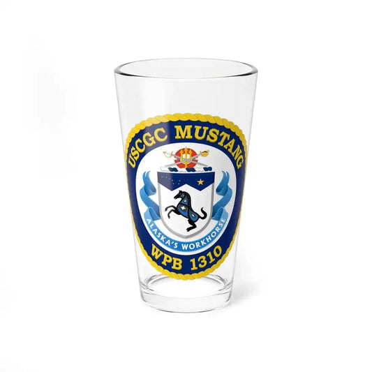 USCGC Mustang WPB 1310 (U.S. Coast Guard) Pint Glass 16oz 16oz - Go Mug Yourself