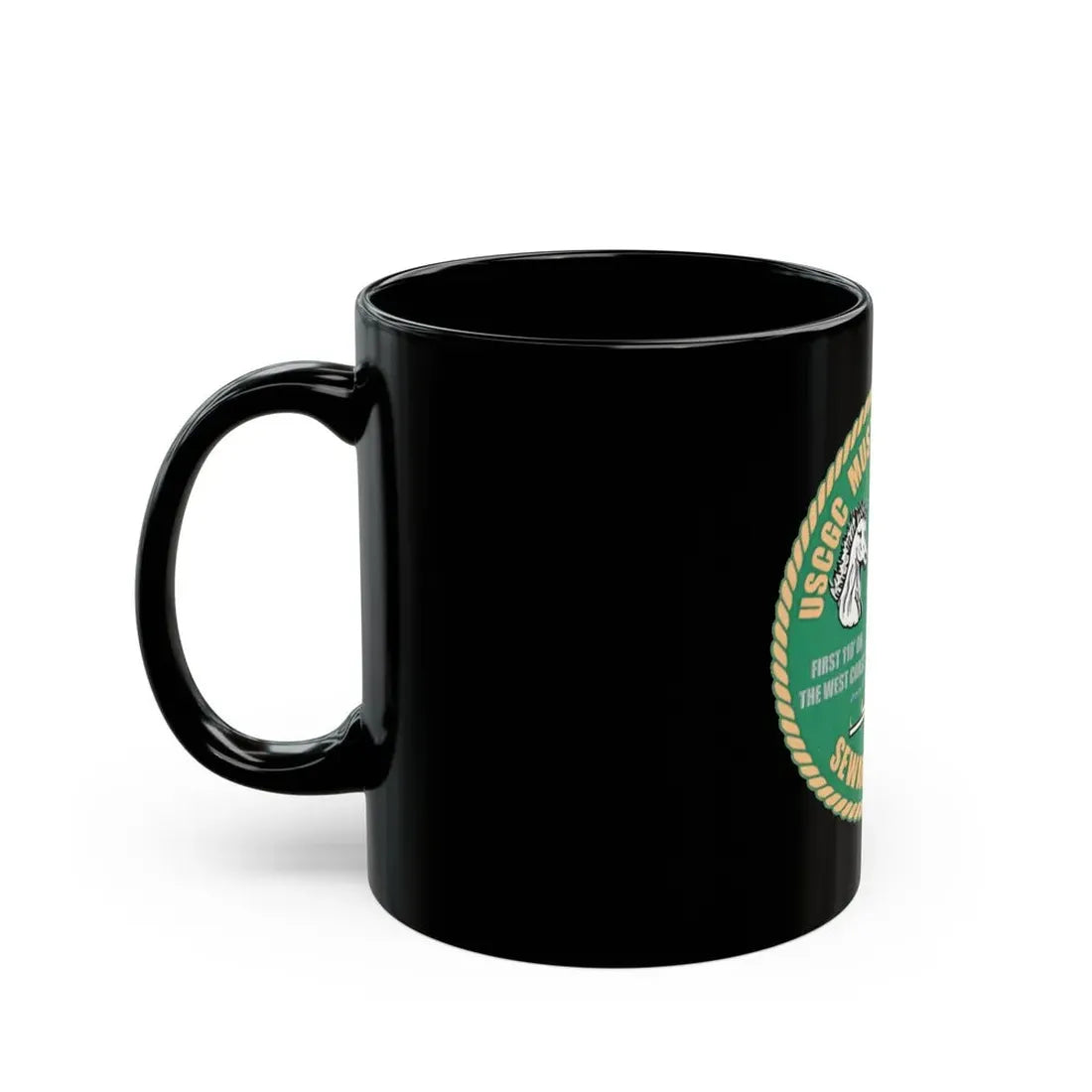 USCGC Mustang WPB 1310 v2 (U.S. Coast Guard) Black Coffee Mug - Go Mug Yourself