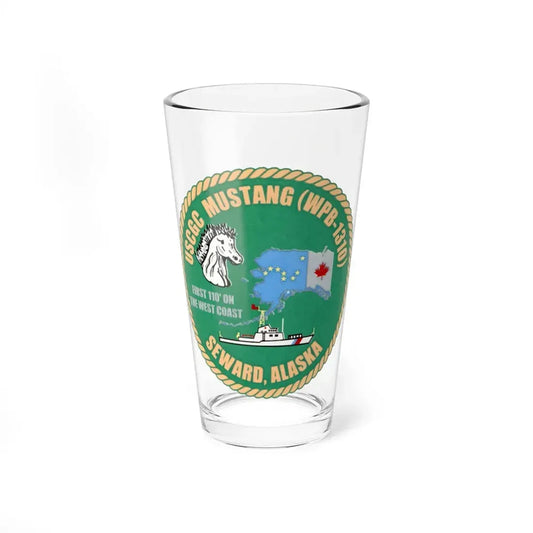USCGC Mustang WPB 1310 v2 (U.S. Coast Guard) Pint Glass 16oz 16oz - Go Mug Yourself
