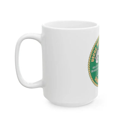 USCGC Mustang WPB 1310 v2 (U.S. Coast Guard) White Coffee Mug - Go Mug Yourself