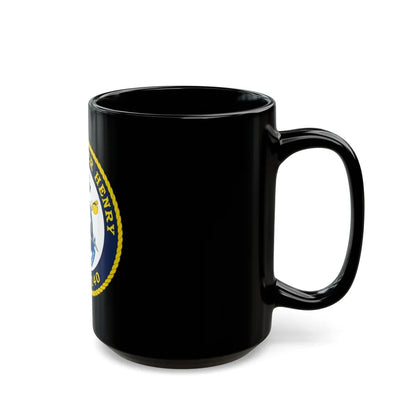 USCGC Oliver Henry WPC 1140 (U.S. Coast Guard) Black Coffee Mug-Go Mug Yourself