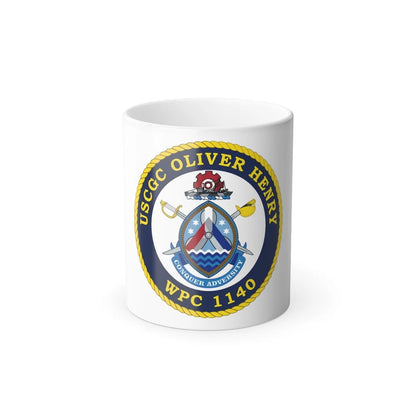 USCGC Oliver Henry WPC 1140 (U.S. Coast Guard) Color Changing Mug 11oz-11oz-Go Mug Yourself