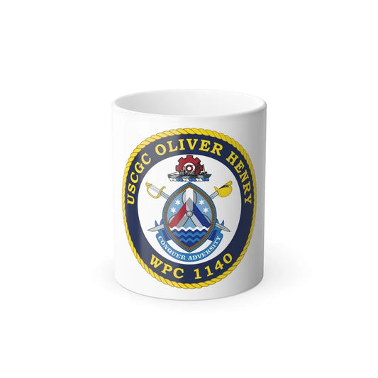USCGC Oliver Henry WPC 1140 (U.S. Coast Guard) Color Changing Mug 11oz-11oz-Go Mug Yourself