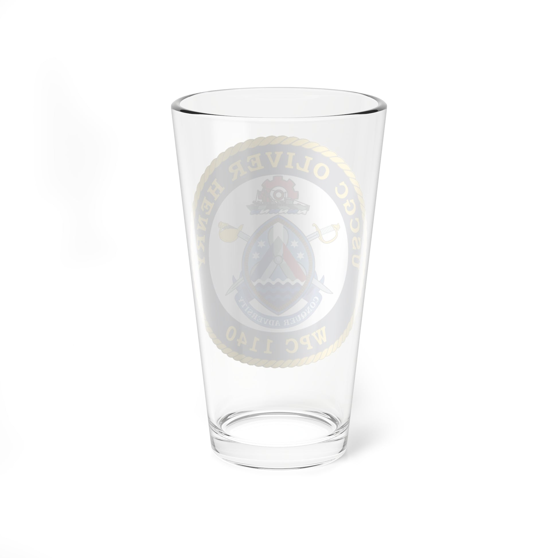 USCGC Oliver Henry WPC 1140 (U.S. Coast Guard) Pint Glass 16oz-Go Mug Yourself