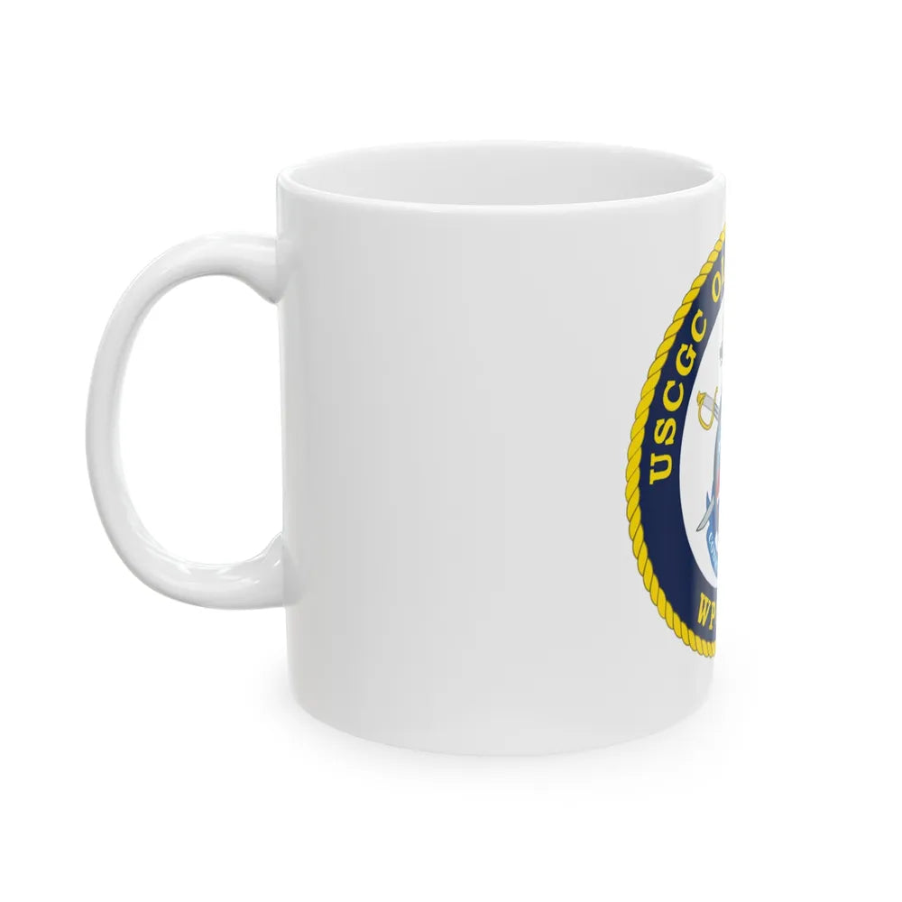 USCGC Oliver Henry WPC 1140 (U.S. Coast Guard) White Coffee Mug-Go Mug Yourself