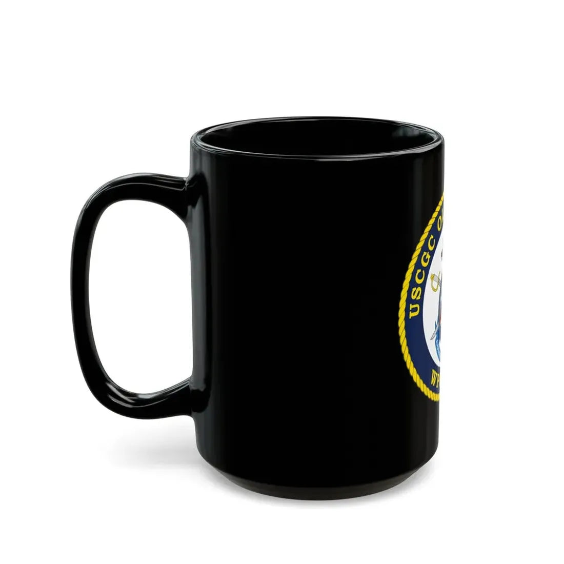 USCGC Oliver Henry WPC 1140 (U.S. Coast Guard) Black Coffee Mug - Go Mug Yourself