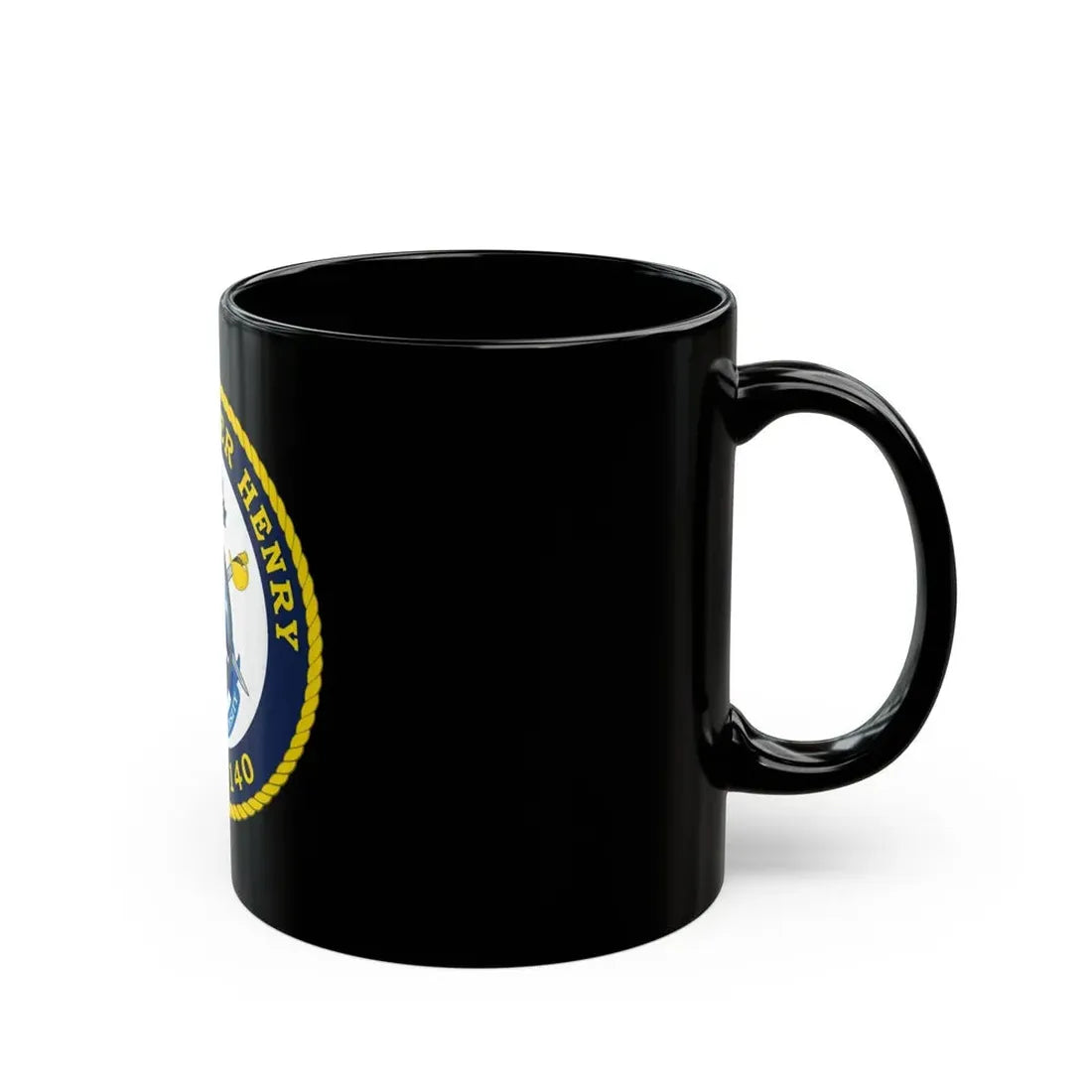 USCGC Oliver Henry WPC 1140 (U.S. Coast Guard) Black Coffee Mug - Go Mug Yourself