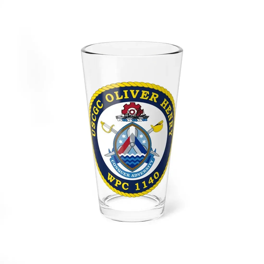 USCGC Oliver Henry WPC 1140 (U.S. Coast Guard) Pint Glass 16oz 16oz - Go Mug Yourself