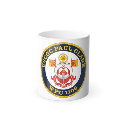 USCGC Paul Clark WPC 1106 (U.S. Coast Guard) Color Changing Mug 11oz-11oz-Go Mug Yourself