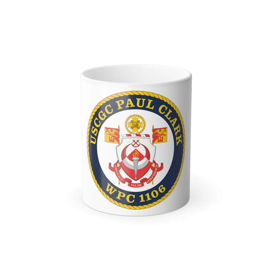 USCGC Paul Clark WPC 1106 (U.S. Coast Guard) Color Changing Mug 11oz-11oz-Go Mug Yourself