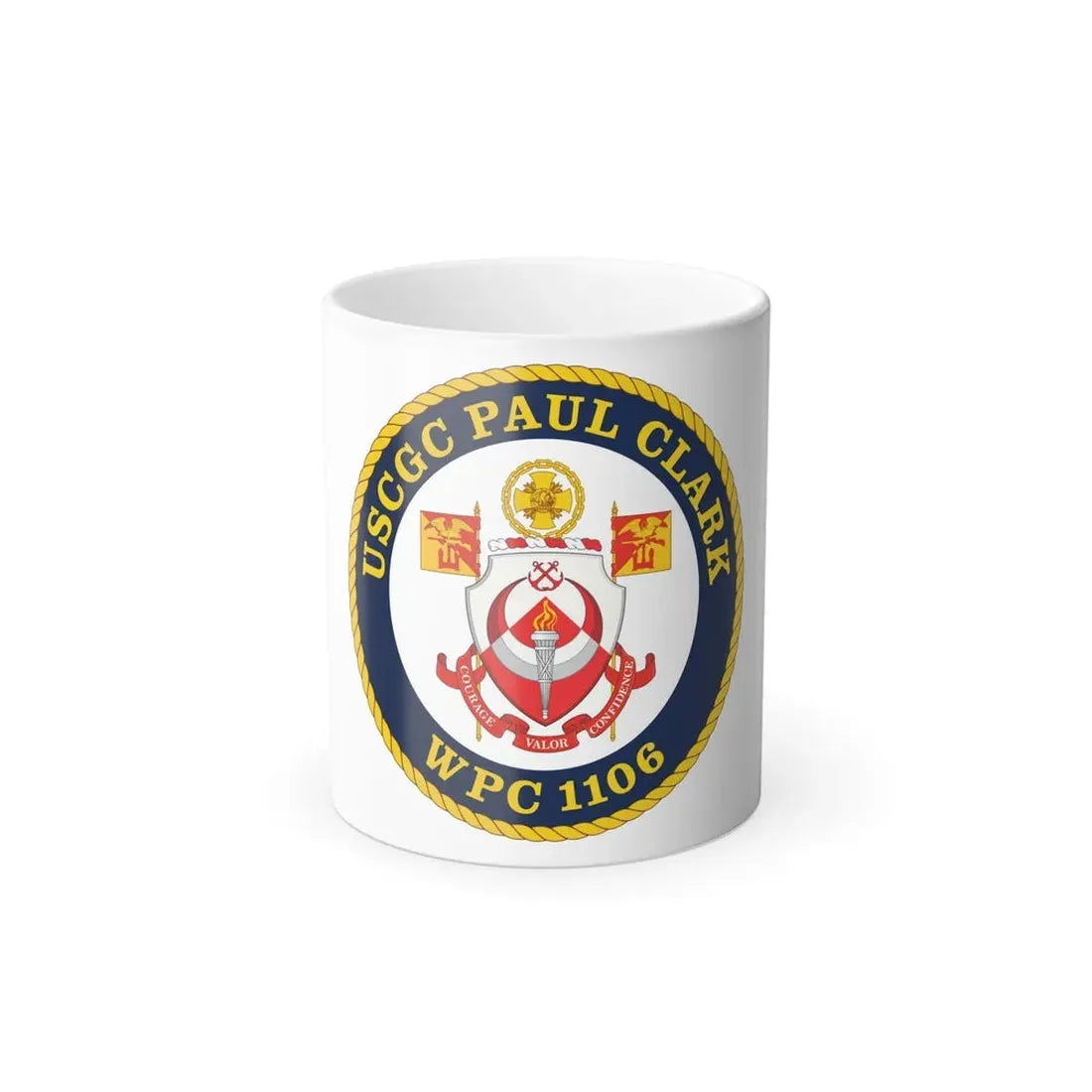 USCGC Paul Clark WPC 1106 (U.S. Coast Guard) Color Changing Coffee Mug 11oz - Go Mug Yourself