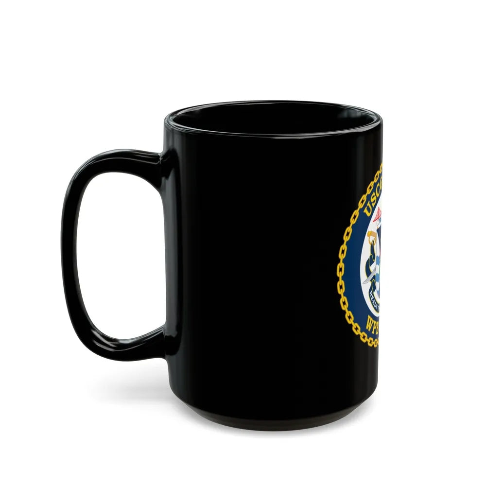 USCGC Pike WPB 87365 (U.S. Coast Guard) Black Coffee Mug-Go Mug Yourself