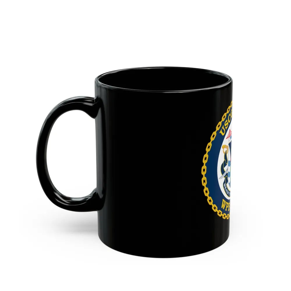 USCGC Pike WPB 87365 (U.S. Coast Guard) Black Coffee Mug-Go Mug Yourself