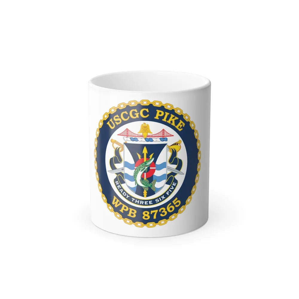 USCGC Pike WPB 87365 (U.S. Coast Guard) Color Changing Mug 11oz-11oz-Go Mug Yourself