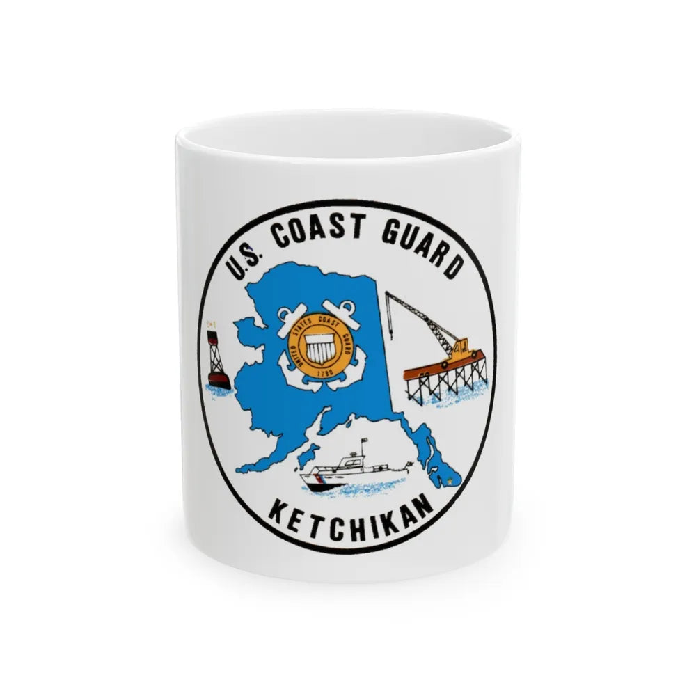 USCGC Planetree WLB 307 (U.S. Coast Guard) White Coffee Mug-11oz-Go Mug Yourself