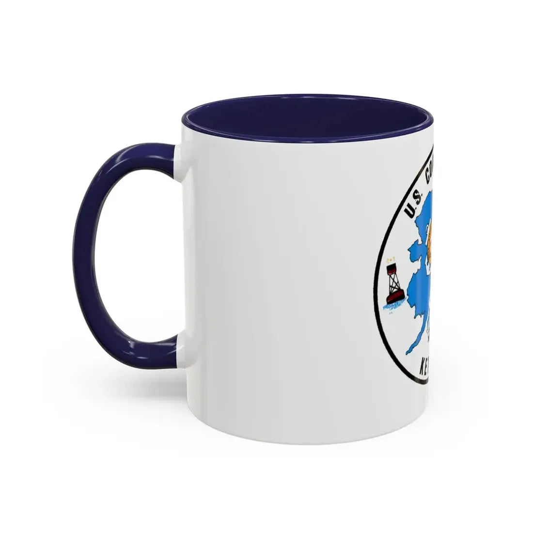 USCGC Planetree WLB 307 (U.S. Coast Guard) Accent Coffee Mug - Go Mug Yourself