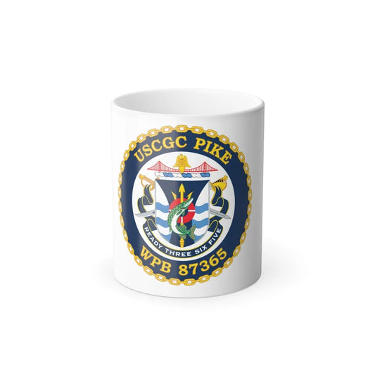 USCGC Plke WPB 87365 NEW 2010 (U.S. Coast Guard) Color Changing Mug 11oz-11oz-Go Mug Yourself