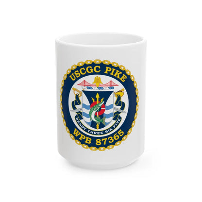 USCGC Plke WPB 87365 NEW 2010 (U.S. Coast Guard) White Coffee Mug-15oz-Go Mug Yourself