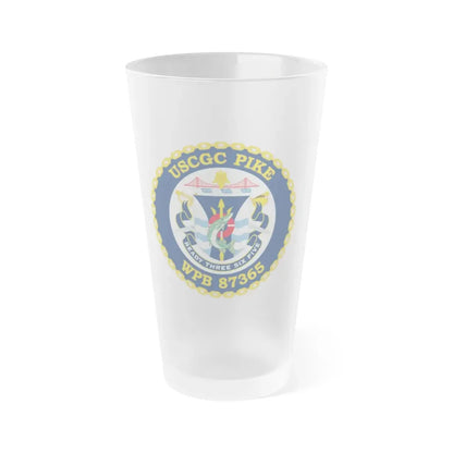 USCGC Plke WPB 87365 NEW 2010 (U.S. Coast Guard) Frosted Pint Glass 16oz Default Title - Go Mug Yourself