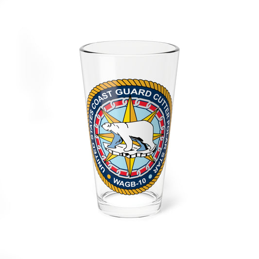 USCGC Polar Star WAGB 10 (U.S. Coast Guard) Pint Glass 16oz-16oz-Go Mug Yourself