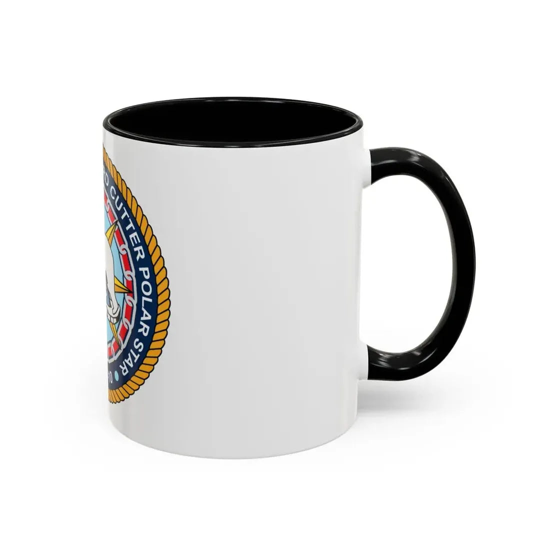 USCGC Polar Star WAGB 10 (U.S. Coast Guard) Accent Coffee Mug - Go Mug Yourself