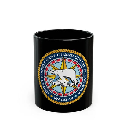 USCGC Polar Star WAGB 10 (U.S. Coast Guard) Black Coffee Mug 11oz - Go Mug Yourself