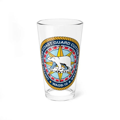 USCGC Polar Star WAGB 10 (U.S. Coast Guard) Pint Glass 16oz 16oz - Go Mug Yourself
