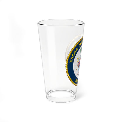 USCGC Raymond Evans WPC 1110 (U.S. Coast Guard) Pint Glass 16oz-Go Mug Yourself