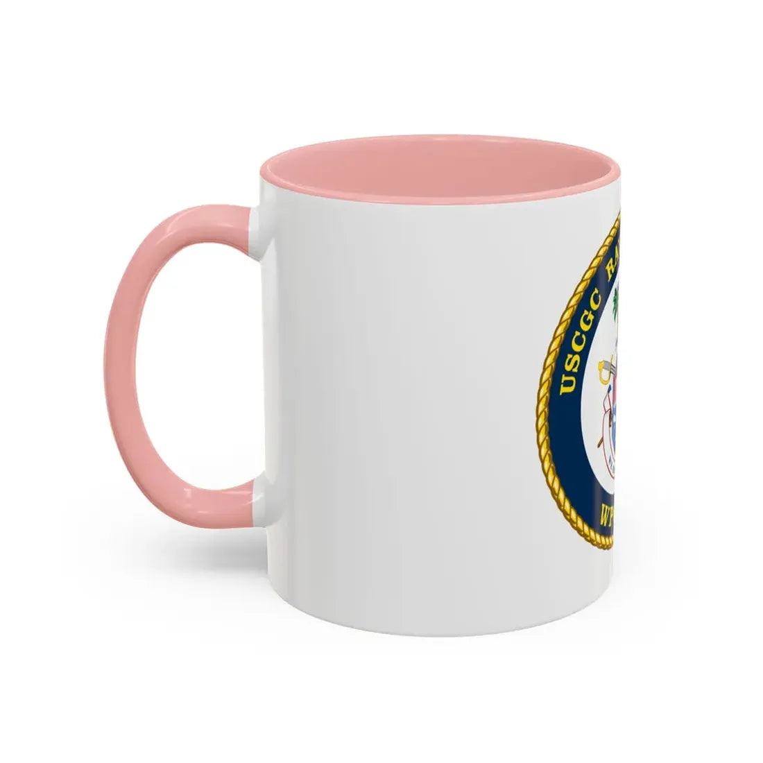 USCGC Raymond Evans WPC 1110 (U.S. Coast Guard) Accent Coffee Mug - Go Mug Yourself