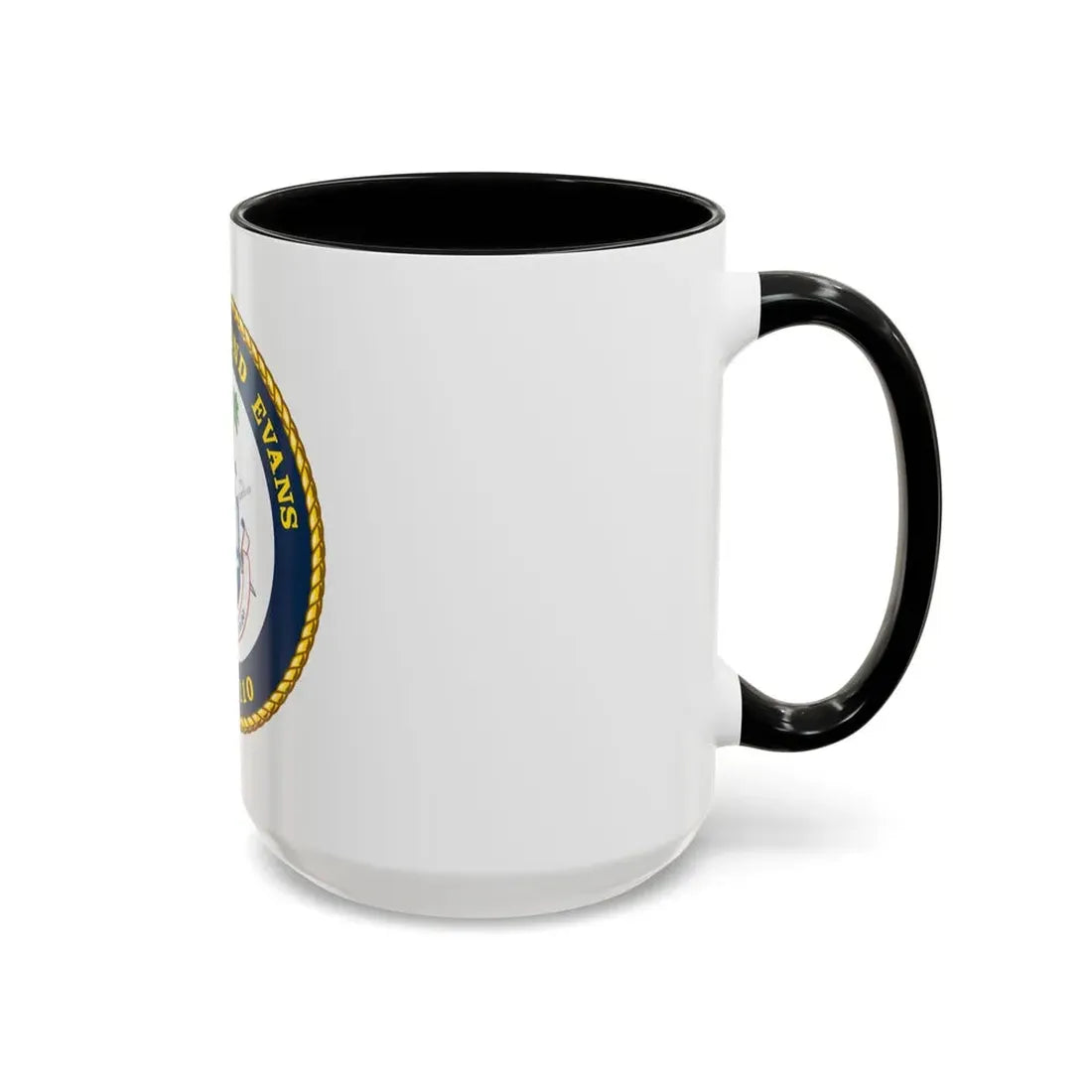 USCGC Raymond Evans WPC 1110 (U.S. Coast Guard) Accent Coffee Mug - Go Mug Yourself