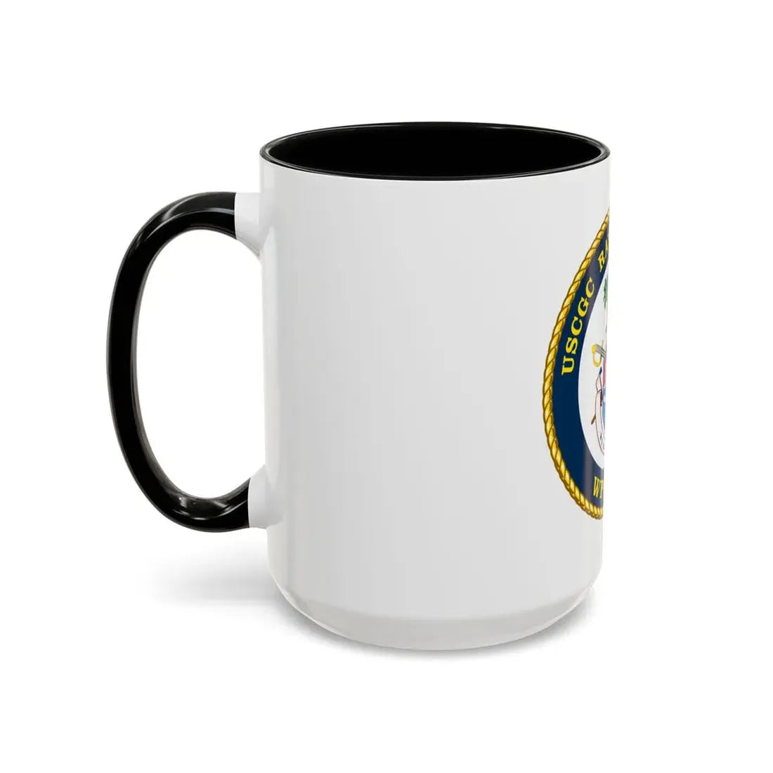 USCGC Raymond Evans WPC 1110 (U.S. Coast Guard) Accent Coffee Mug - Go Mug Yourself