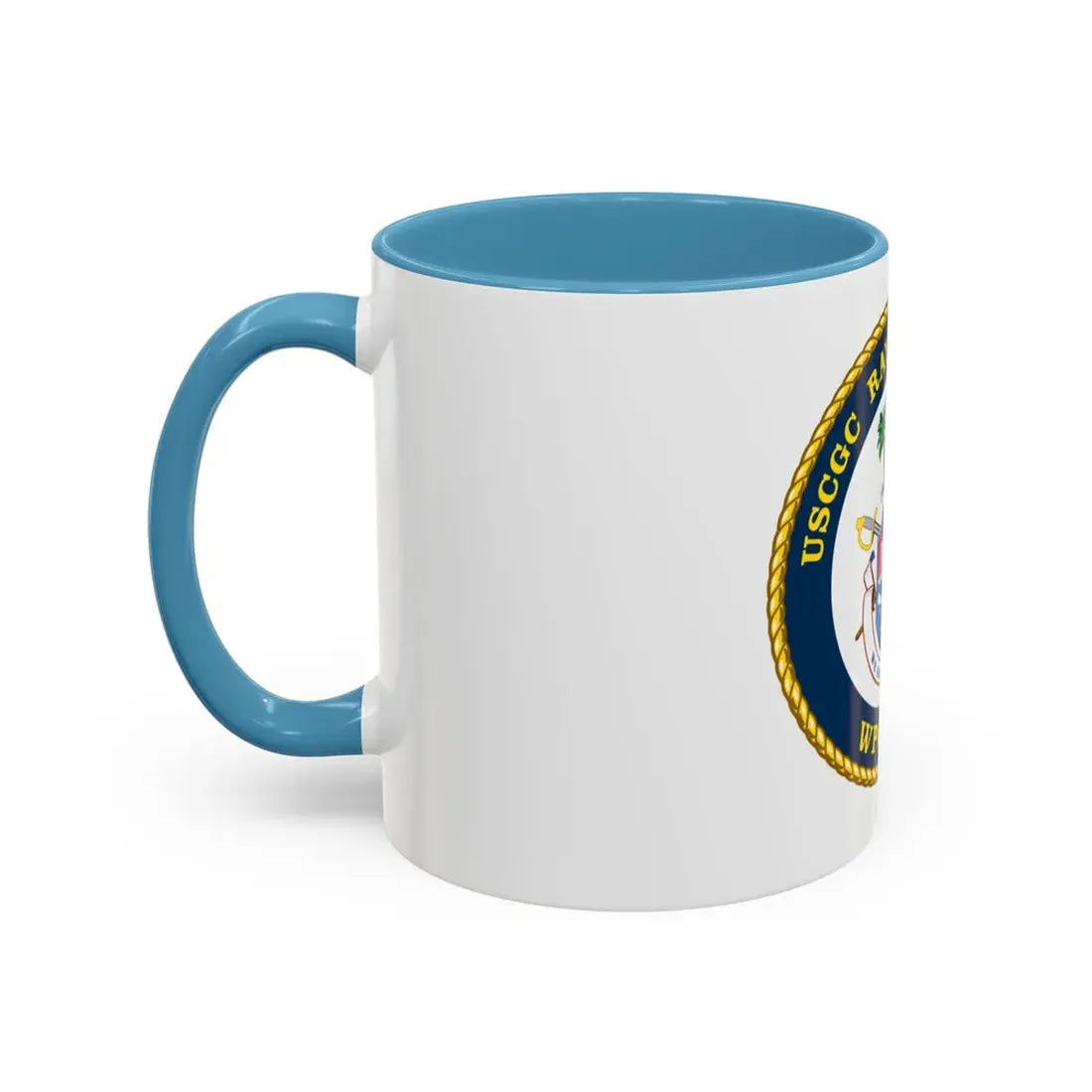 USCGC Raymond Evans WPC 1110 (U.S. Coast Guard) Accent Coffee Mug - Go Mug Yourself