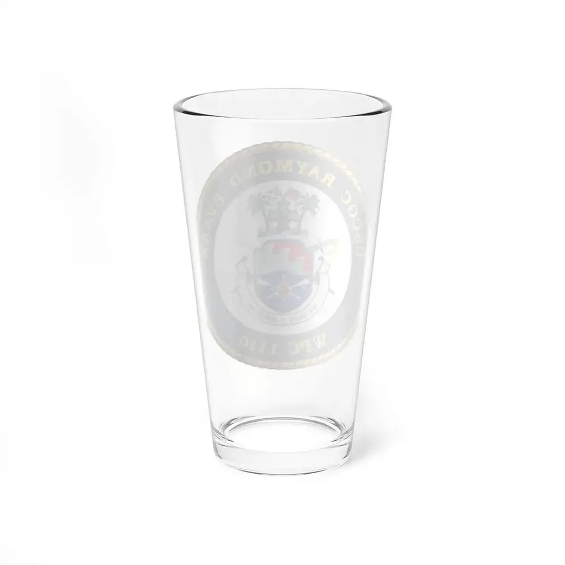USCGC Raymond Evans WPC 1110 (U.S. Coast Guard) Pint Glass 16oz - Go Mug Yourself