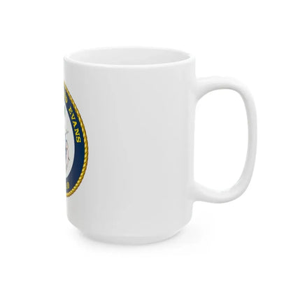 USCGC Raymond Evans WPC 1110 (U.S. Coast Guard) White Coffee Mug - Go Mug Yourself