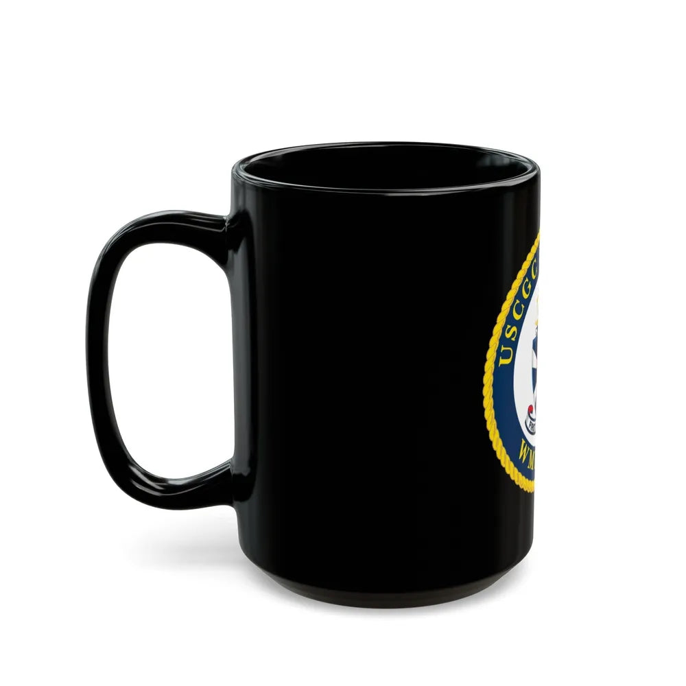 USCGC Reliance Glassware (U.S. Coast Guard) Black Coffee Mug-Go Mug Yourself