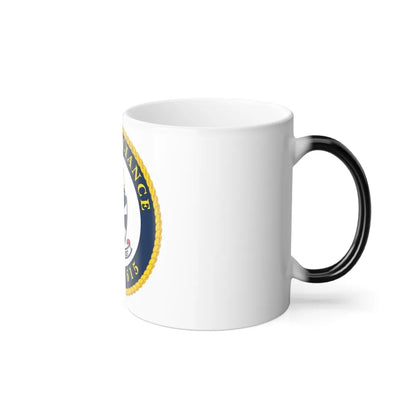 USCGC Reliance Glassware (U.S. Coast Guard) Color Changing Mug 11oz-Go Mug Yourself