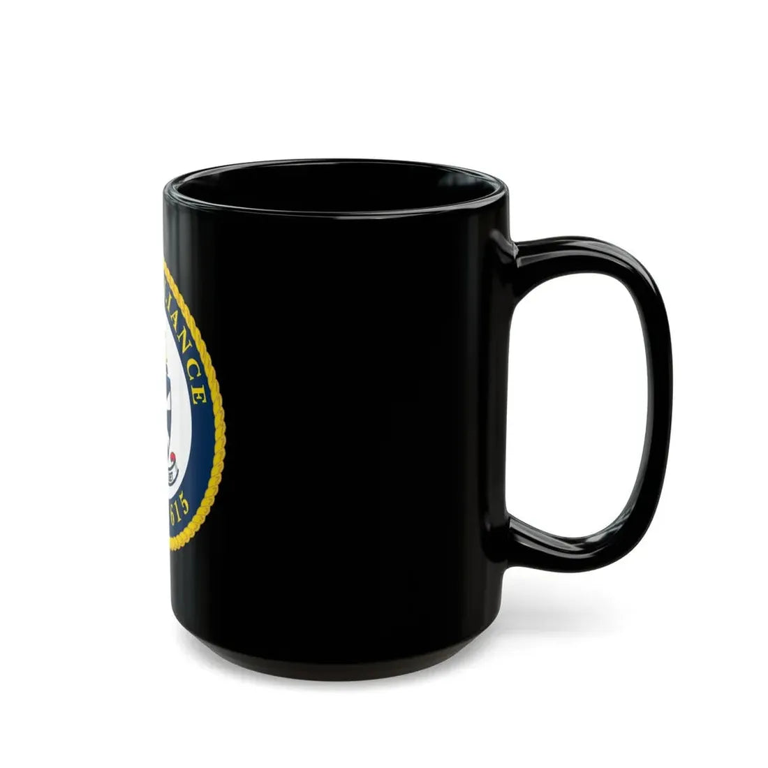 USCGC Reliance   Glassware (U.S. Coast Guard) Black Coffee Mug - Go Mug Yourself