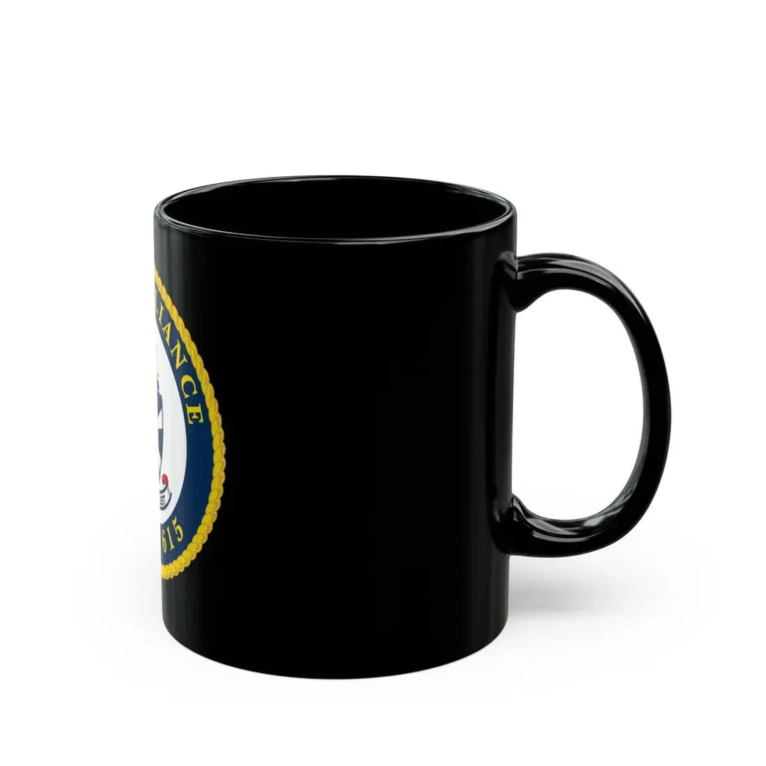 USCGC Reliance   Glassware (U.S. Coast Guard) Black Coffee Mug - Go Mug Yourself